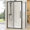 TERA Black COMBI 105x70 Grape Sprchová zástena obdlžníková