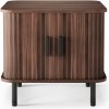 Hector Nočný stolík Gliss 58 cm orech tmavý