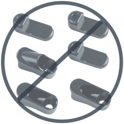 ROCKRIDER Zátky na rám bez kódu >> Treba si objednať priamo