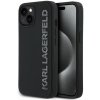 Karl Lagerfeld puzdro plastové Apple iPhone 15 KLHCP15SRBKGVCK čierne