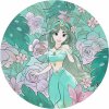Komar Samolepiaca vliesová fototapeta Dot Jasmin Elegant Mint pr. 125 cm