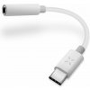 FIXED LINK na pripojenie slúchadiel z USB-C na 3,5 mm jack s DAC chipom biela FIXL-CJD-WH