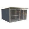 Koterec pre psa G21 KEN 886 - 322 x 275 cm, dvojmiestny, sivý