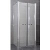 Arttec Sprchový kout nástěnný COMFORT B 17 grape sklo 76 - 81 x 76,5 - 79 x 195 cm