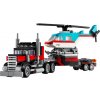 LEGO® Creator 31146 Nákladiak s plochou korbou a helikoptéra