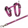 Nylonový postroj pro koťata -motiv 21-34cm/8mm TRIXIE