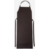 Cg Workwear Verona Dlhá pracovná zástera s trakmi 00130-01 Chocolate 110 x 75 cm