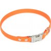 Firedog BioThane obojok Clip 19 mm 49 cm oranžový