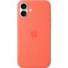 Apple iPhone 16 Plus Silicone Case with MagSafe tangerine