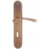 Dverové kovanie ACT Jana (BRONZ), kľučka-kľučka, Otvor pre obyčajný kľúč BB, AC-T Bronz, 72 mm