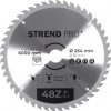 Strend Pro pílový kotúč TCT 254x3.0x30/20 mm 48T na drevo SK plátkami