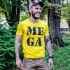 LIPTÁCI Funkčné rýchloschnúce pánske tričko MEGA žlté, Liptáci, Varianta žltá, Veľkosť M