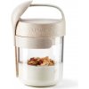 Olovrantový box JAR TO GO ORGANIC 400 ml, kameň, Lékué