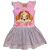 Paw Patrol - Tlapková patrola - Licencia Dievčenské šaty - SETINO Paw 640-068, fialové Farba: Fialková, Veľkosť: 98