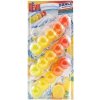 Dr. Devil WC Bicolor 5ball závesný WC blok Lemon 3 x 35 g
