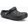 Šľapky Crocs Classic Lined Clog black/black