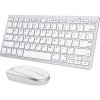 Omoton Kombinovaná myš a klávesnice Omoton KB066 30 (stříbrná)