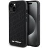 Karl Lagerfeld PU Quilted Pattern iPhone 15 čierne