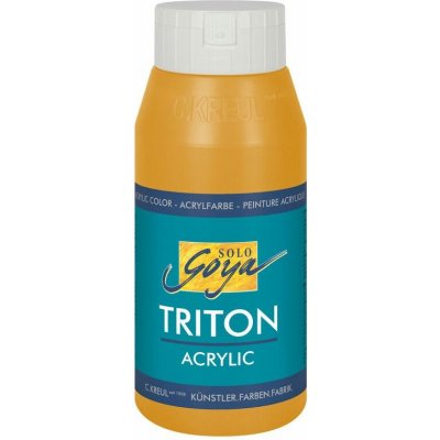 Triton akrylová barva 04 svetlá okrová 750ml