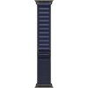 Apple Watch 49mm Navy Alpine Loop - Medium - Black Titanium Finish