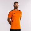 CHAMPIONSHIP VII SHORT SLEEVE T-SHIRT ORANGE BLACK 5XS