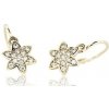 Cutie Diamonds Detské náušnice Hviezdičky zo žltého zlata s briliantmi DC2206-10-00-X-1