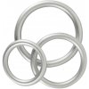 You2Toys Metallic Silicone Cock Ring Set