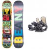 Beany Coco detský snowboard + Beany Junior viazanie - 100 cm + XS - EU 32-35