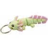 Prívesok kľúčenka AXOLOTL - Zelená mätová matná