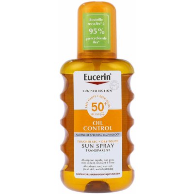 Eucerin transparentný sprej na opaľovanie Dry Touch SPF50 200 ml