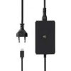 Sieťový adaptér Nedis GaN 45 W, univerzální, USB-C (NBAU45110BK) čierny