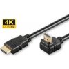 MicroConnect uhlový HDMI kábel, v 1.4, 2m, 1x 90°