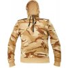 CRV CRAMBE mikina s kapucí béžová kamufláž