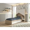 Parisot Detská posteľ so šuplíkmi a nadstavcom Shelter