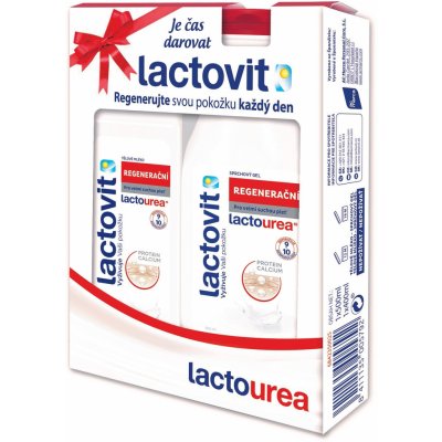 Lactovit Lactourea regeneračné telové mlieko 400 ml + regeneračný sprchový  gél 500 ml darčeková sada od 6,1 € - Heureka.sk