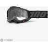 100% ACCURI JUNIOR 2 detské okuliare, black/clear lens