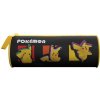 Kulatý penál Pokémon Pikachu černý