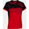 Joma Dámsky dres SUPERNOVA II T-SHIRT RED-BLACK S/S Veľkosť: M
