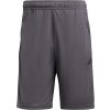 Pánske športové kraťasy adidas, TRAIN ESSENTIALS PIQUÉ 3-STRIPES sivá,čierna, XXL