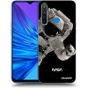 Picasee silikónový prehľadný obal pre Realme 5 - Astronaut Big