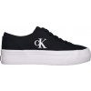 Dámske tenisky Calvin Klein, VULC FLATFORM LOW CV MG čierna,biela 38
