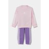 Detská tepláková súprava adidas JD6482 fialová 98