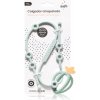 Saro Baby Silicone Catch All Hanger silikon šnúrka Mint 1 ks