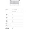 Korado Radik VK 11 600 x 1200 mm 11060120-60-0010
