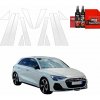 GRIZZ Protector Ochranné fólie na stĺpiky, Audi A3, 8Y, 2024- , Sportback