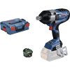 Bosch Professional GDS 18V-1050 HC + GCY-42, 06019J8201 aku rázový skrutkovač a uťahovák, 1050 Nm, 18 V, Li-Ion akumulátor, bez akumulátoru, + púzdro; 06019J8201