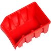 LUX-TOOLS Dielenský skladovací box Basic červený veľ. 3