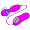 Pretty Love Vega Rotating & Vibrating Egg Purple