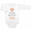 Body dlhý rukáv, Výsledek naší velké lásky, Baby Nellys, biele 86 (12-18m)