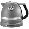 KitchenAid rychlovarná konvice Artisan 5KEK1522EGR imperial grey + Akční set Zwilling Gourmet block s noži 6 ks, hnědá